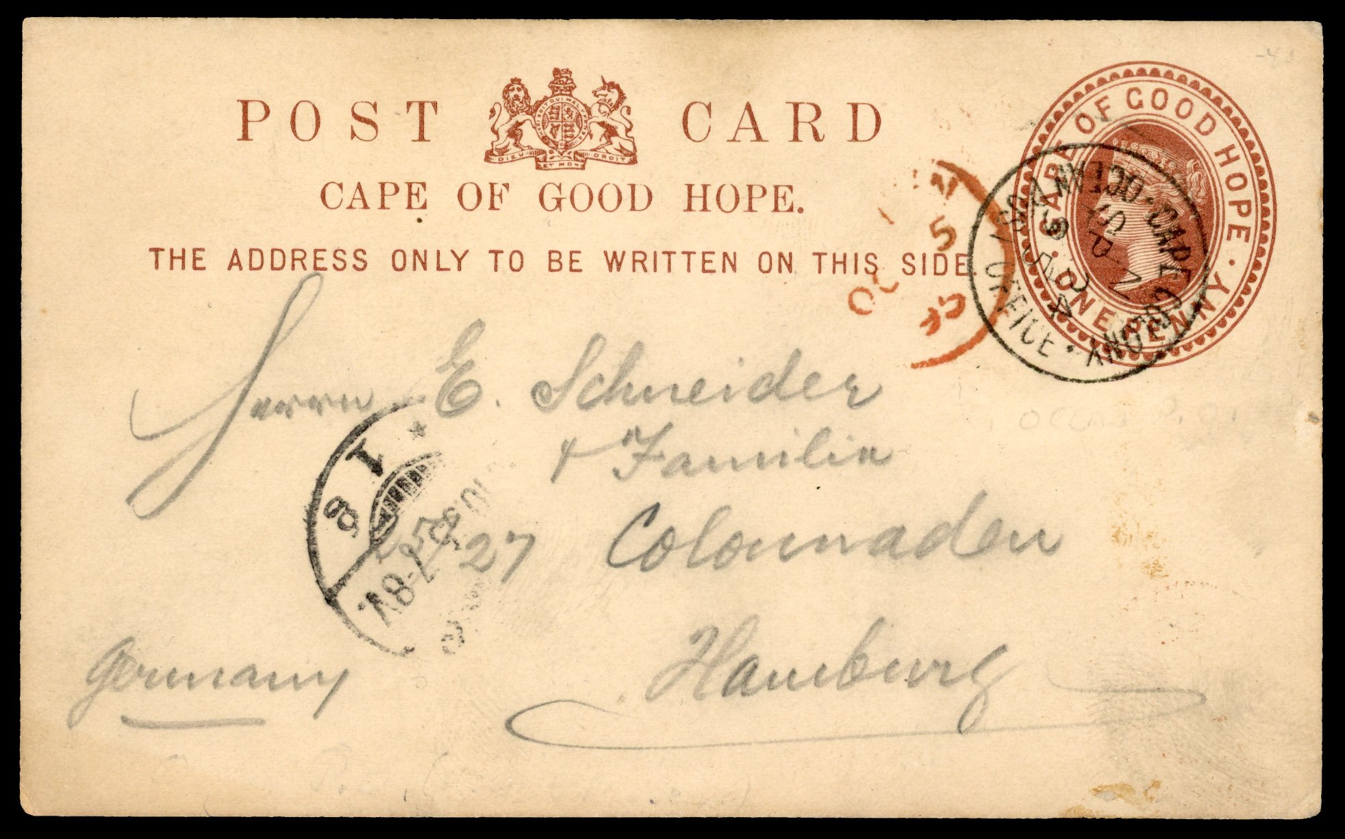 POSTAL HISTORY: QV-KEVII selection of eighteen covers/cards