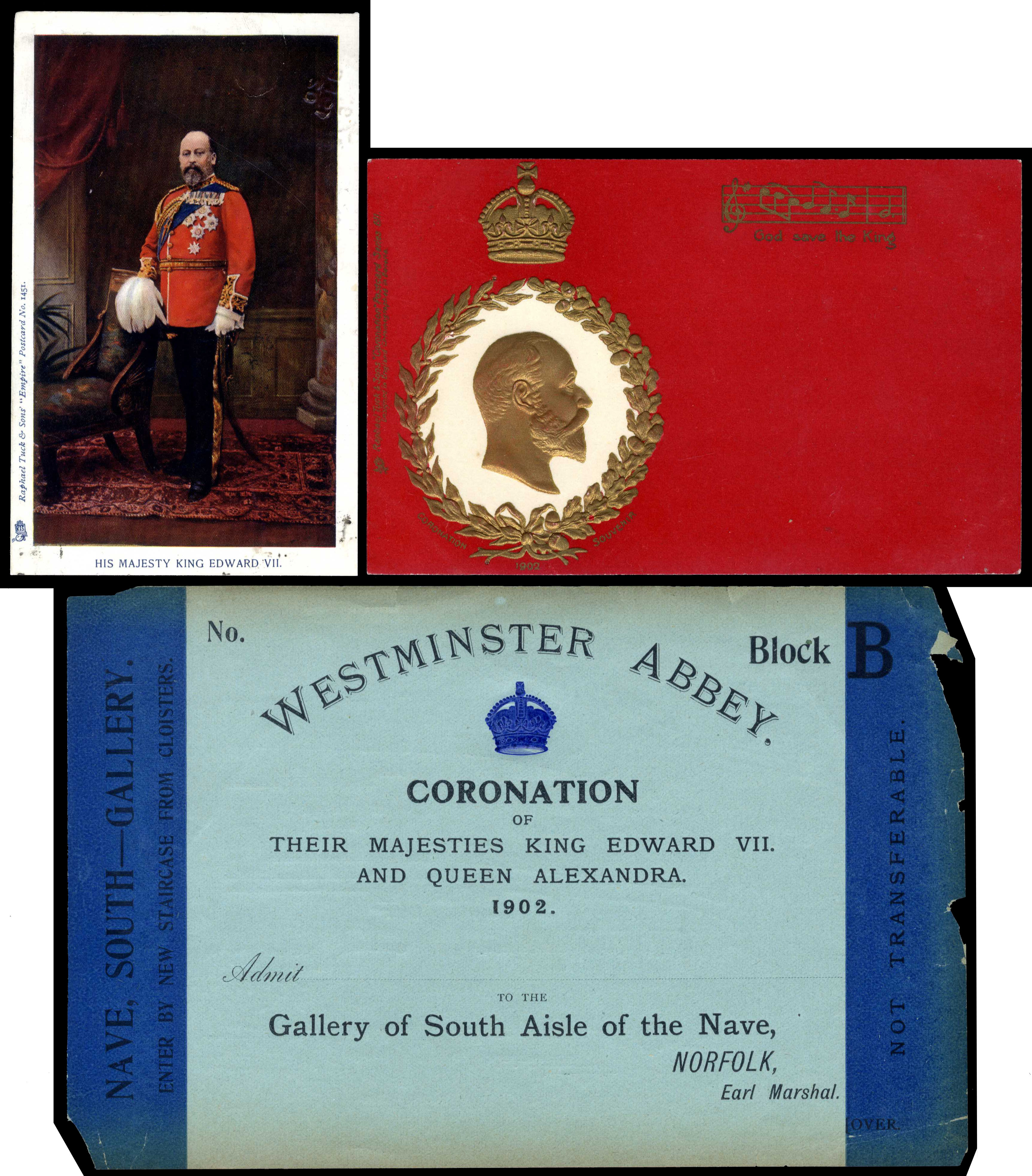 KEVII selection of envelopes arranged on Safe pages