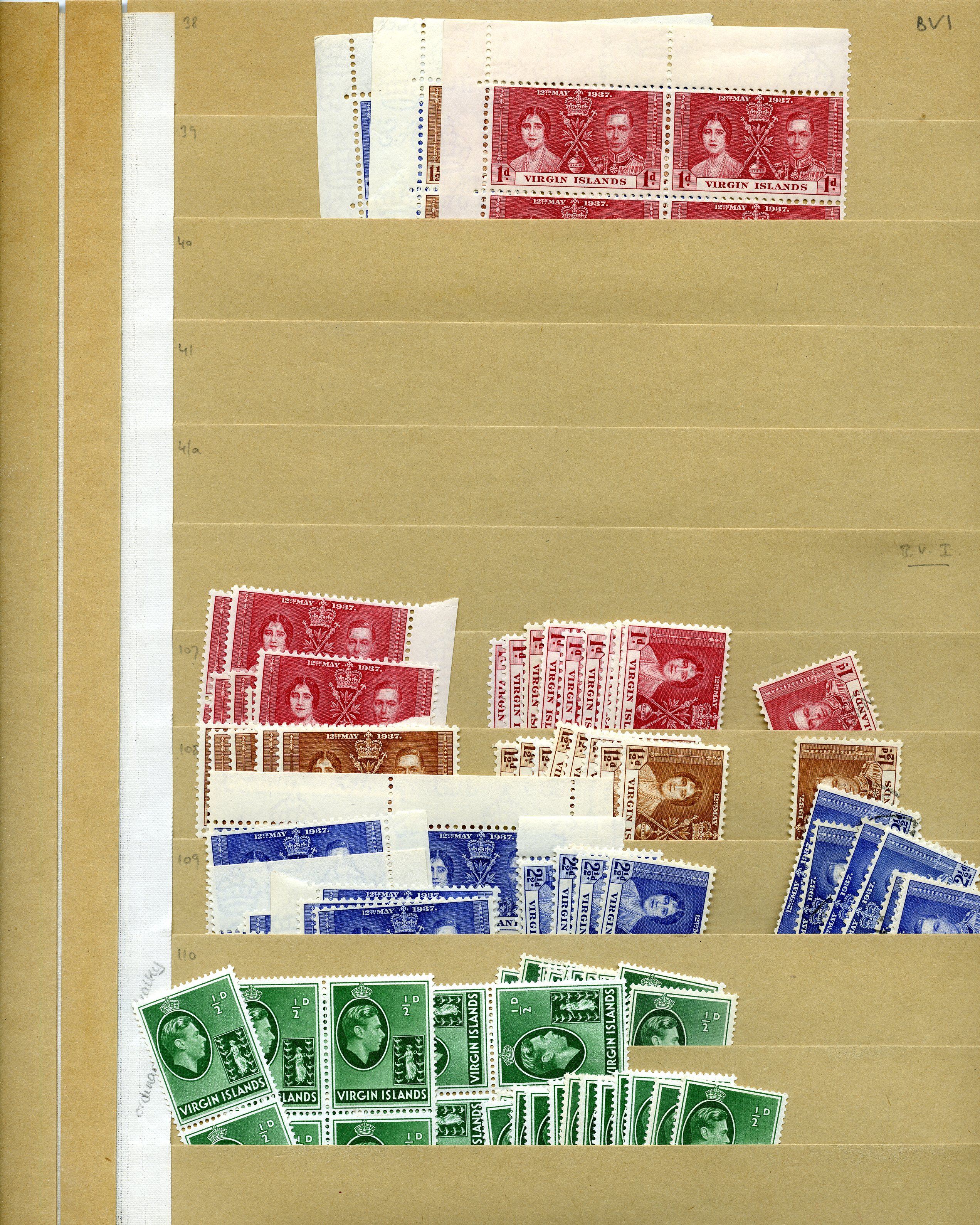 KG VI stock on manila stocksheets, mainly...