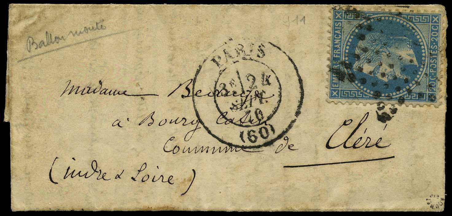 Second Balloon of the Siege: 1870 small...