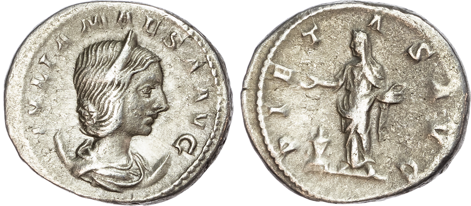 Julia Maesa, grandmother of Elagabalus (AD 218-222) AR Antoninianus, Rome, AD 219, 5.18g. 