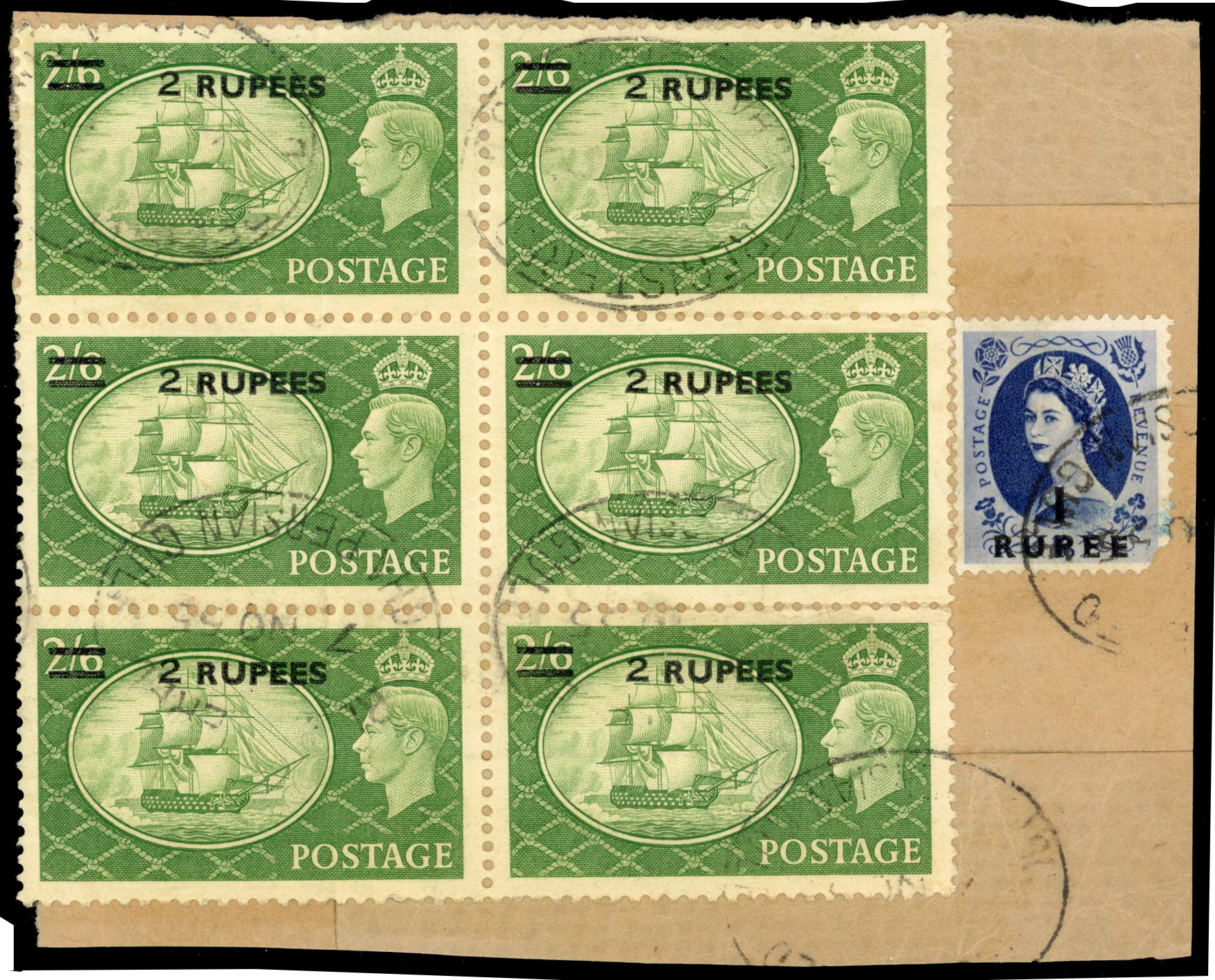 BPAEA SG 41a block used in Qatar