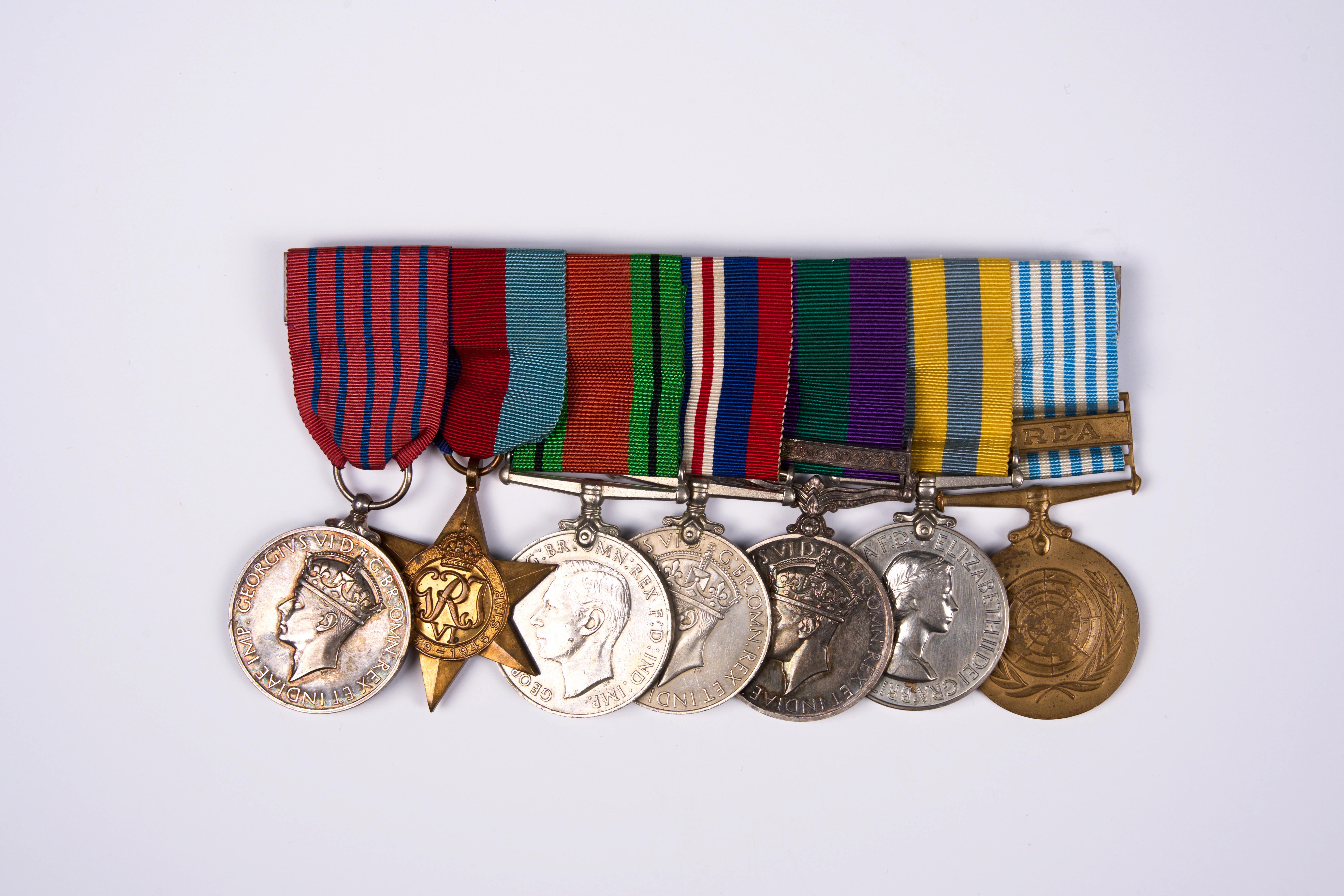 <p><strong>The Exceptional 1947 Delhi Air Crash George Medal, Killed in Action in Korea Group</strong></p>