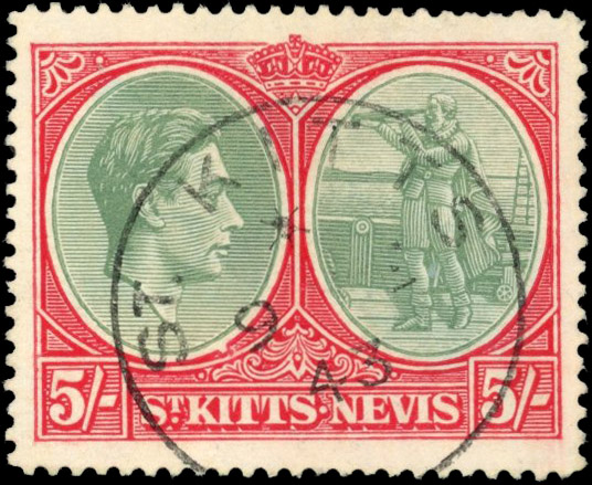 St Kitts-Nevis SG 77ad used