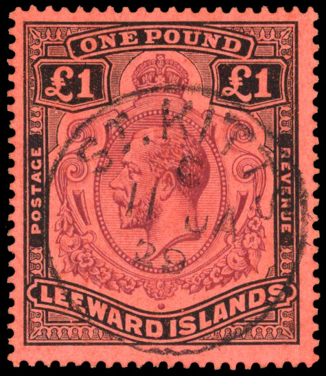 Leeward Islands SG 80 used
