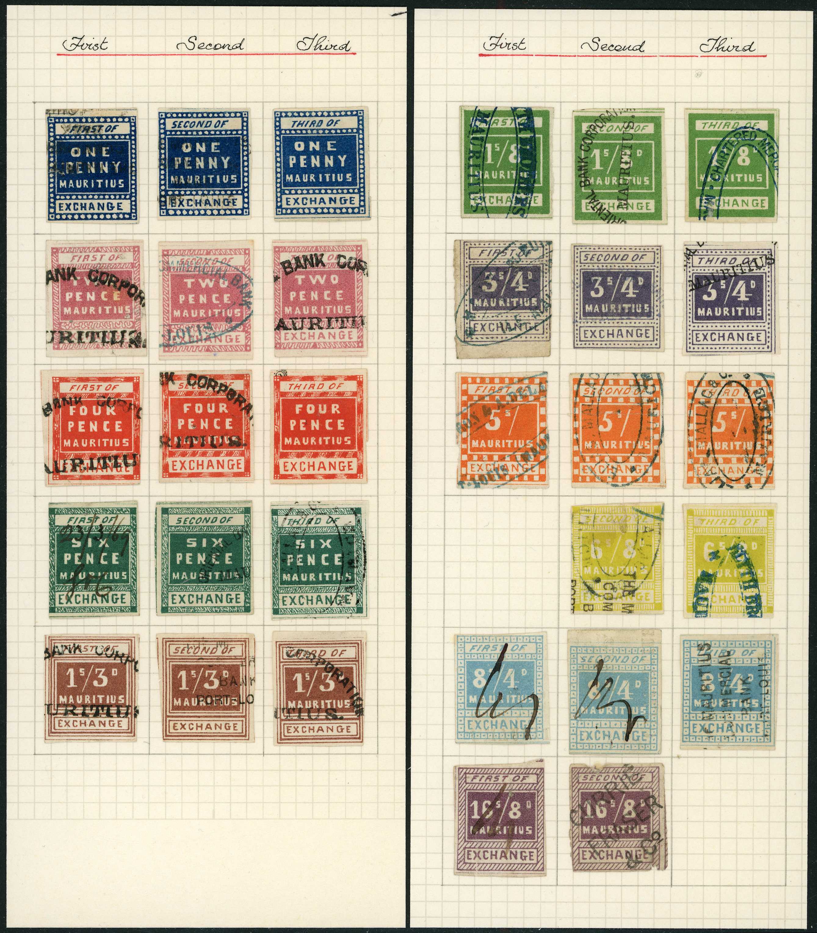 Bill of Exchange: 1869 Local Lithographed...