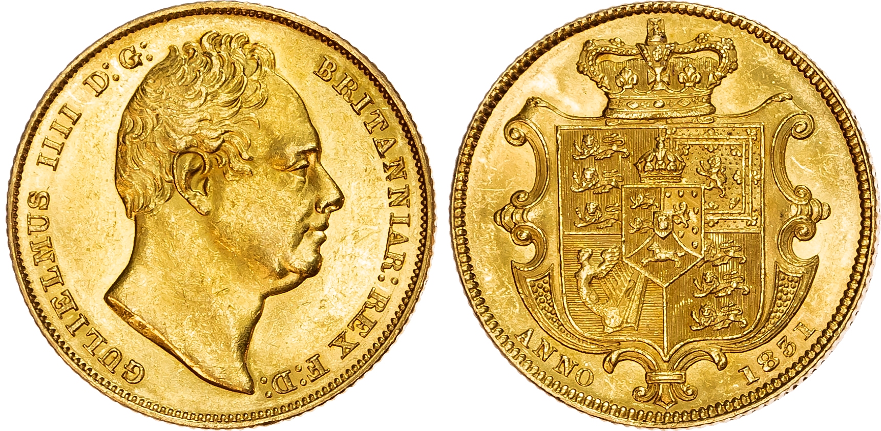 1831 William IV Sovereign