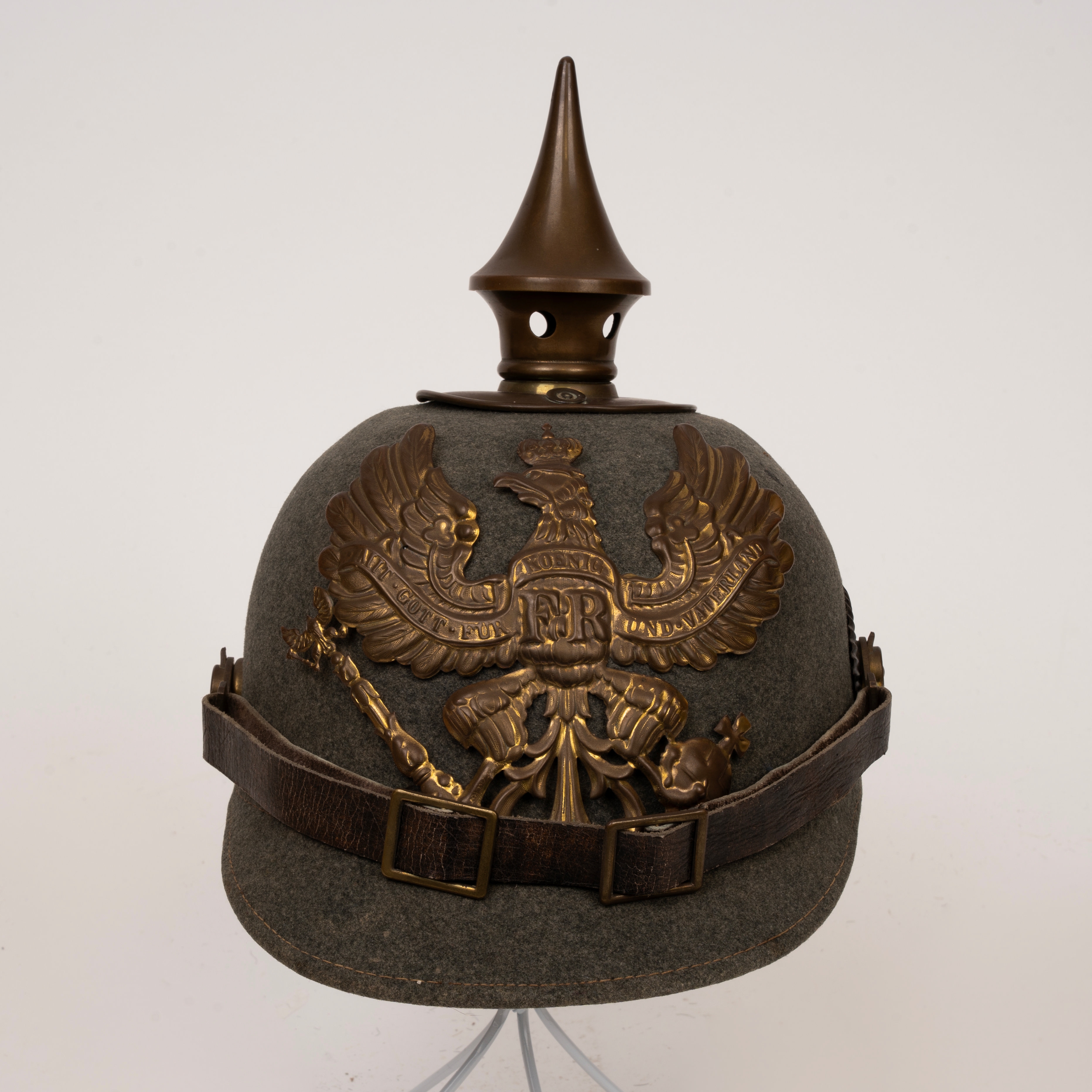 Imperial German World War One Prussian Other Ranks Ersatz Pickelhaube