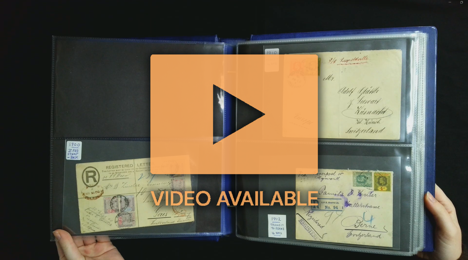 Sierra Leone Postal History collection