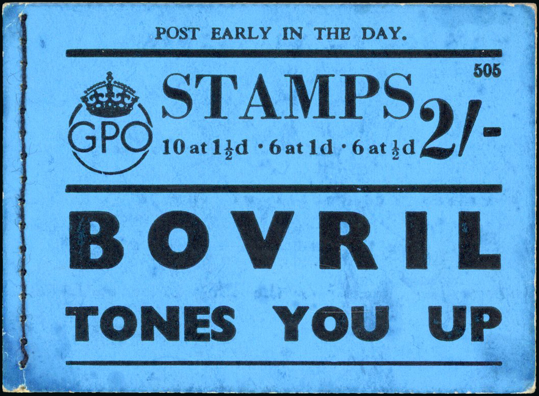 1938 2s Booklet (Edition 505). A fine and fresh example. Scarce so fine. SGBD12
