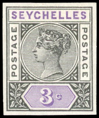 Seychelles SG 22var colour trial