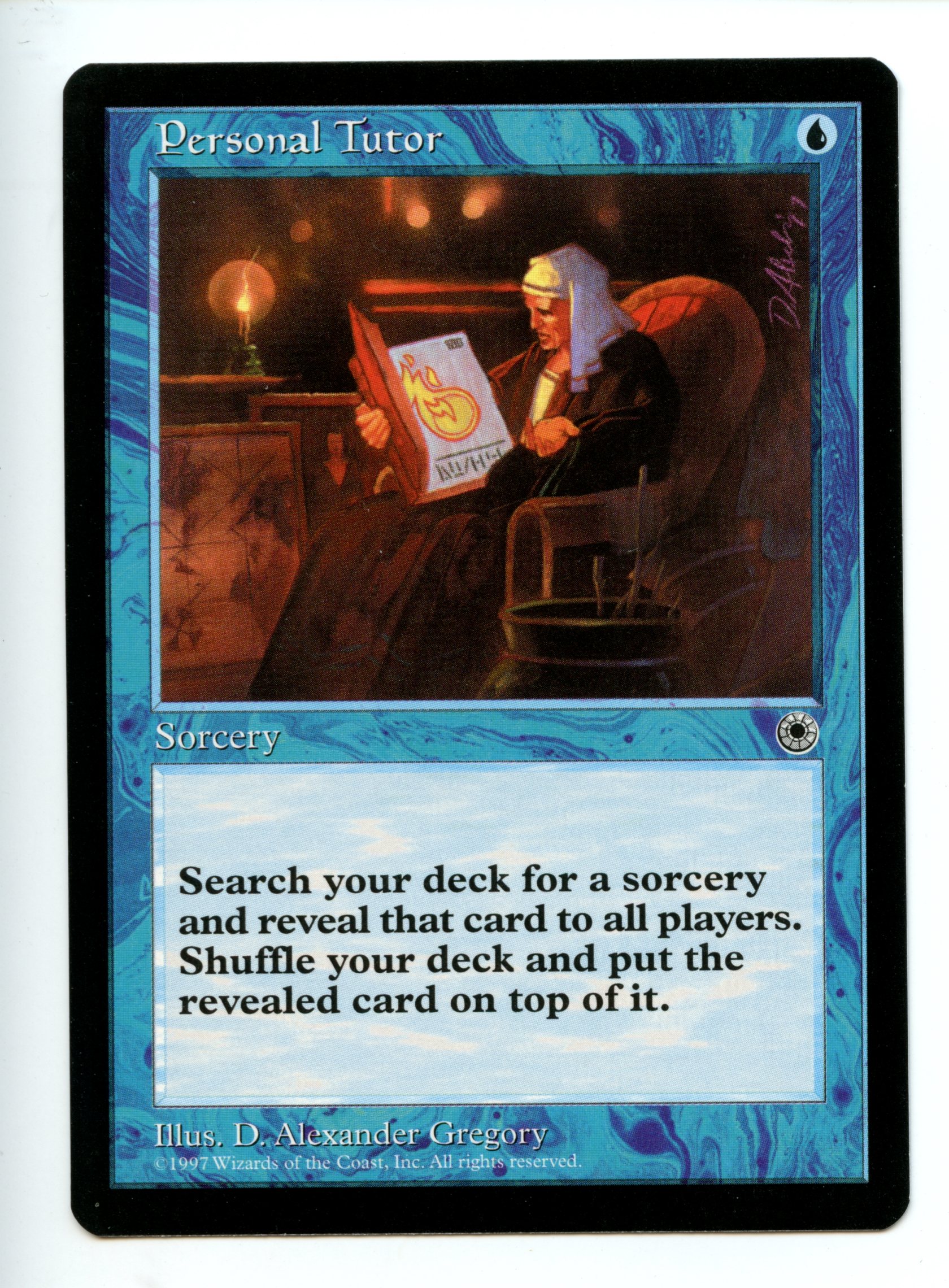 Magic The Gathering - Personal Tutor - Portal -Near Mint Condition