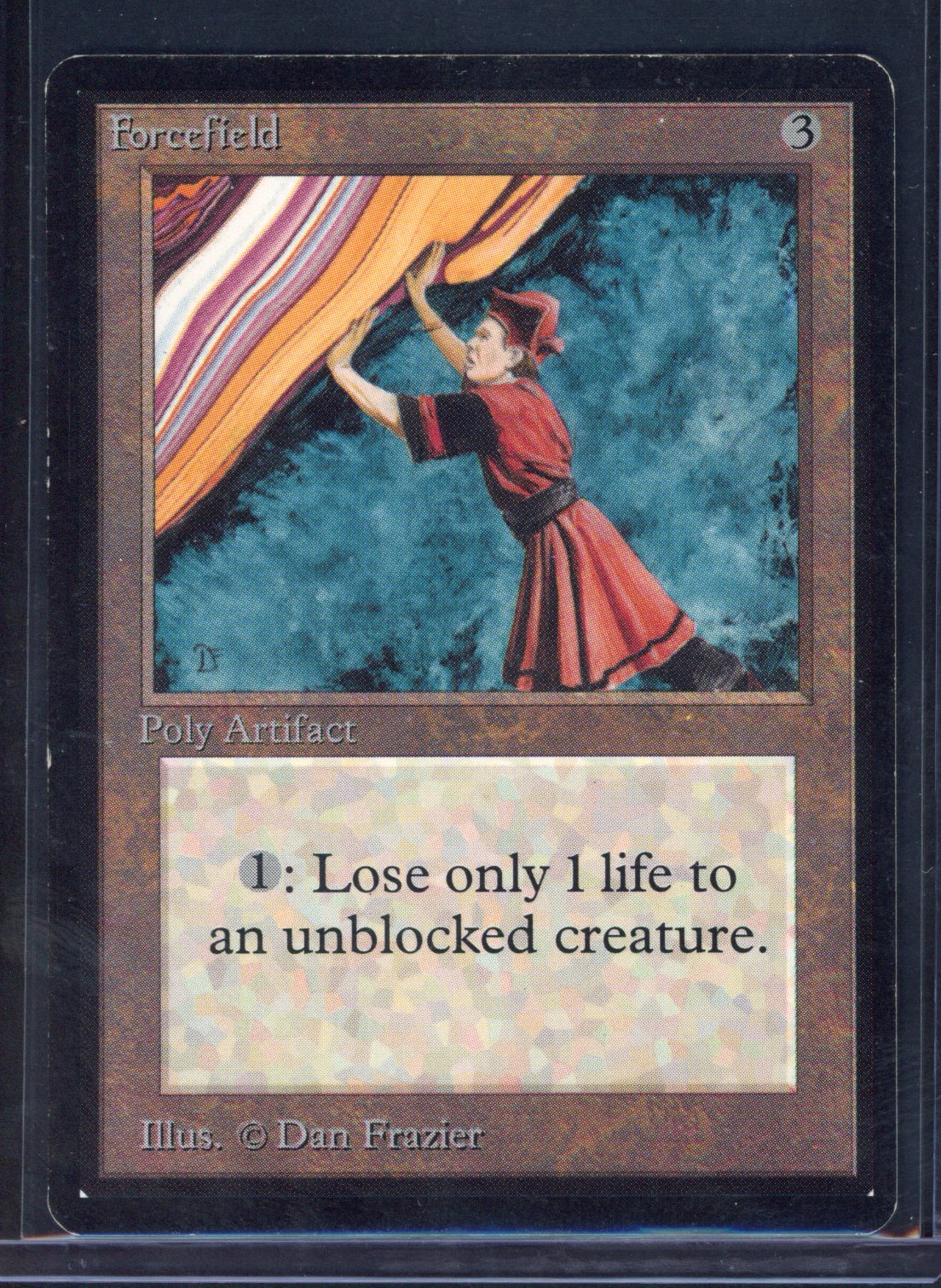 Magic The Gathering - Forcefield - BETA - Light Play Minus