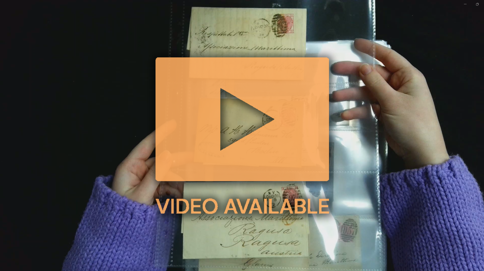 GB 1853-1902 cover selection of mostly single frankings