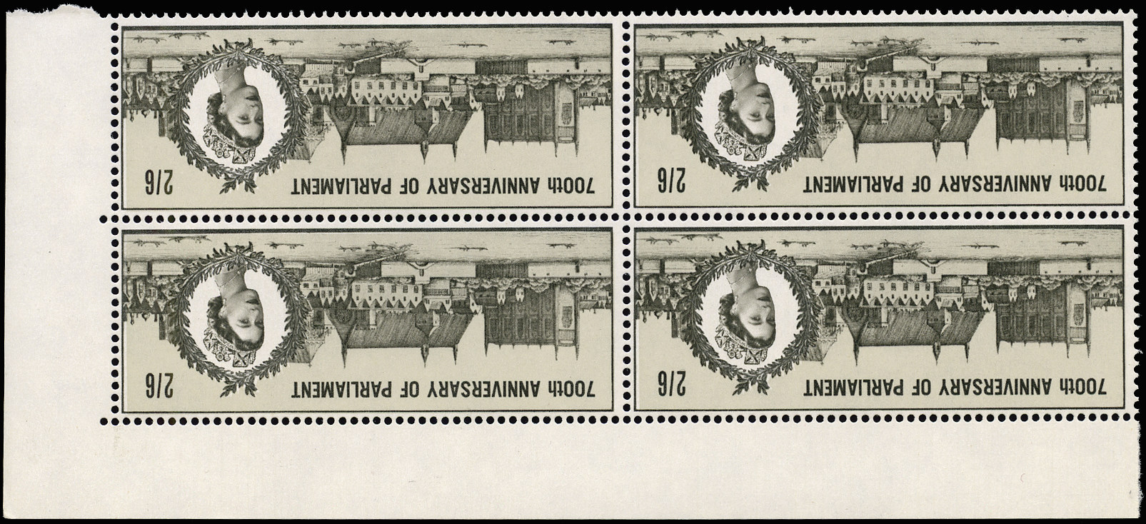 GB 1965 SG664wi Mint Wmk inverted U/M