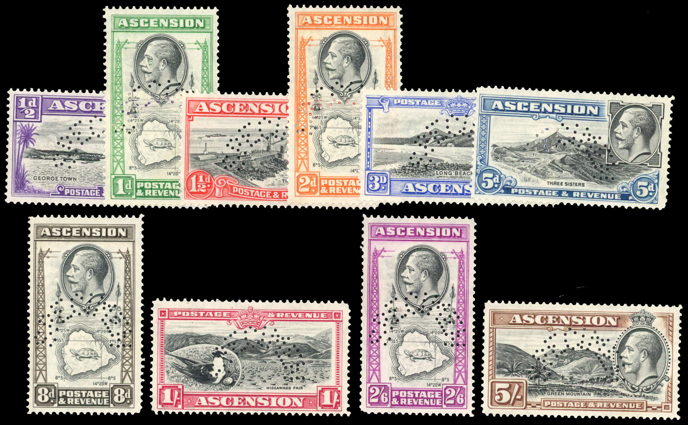 Ascension SG 21-30s Specimens