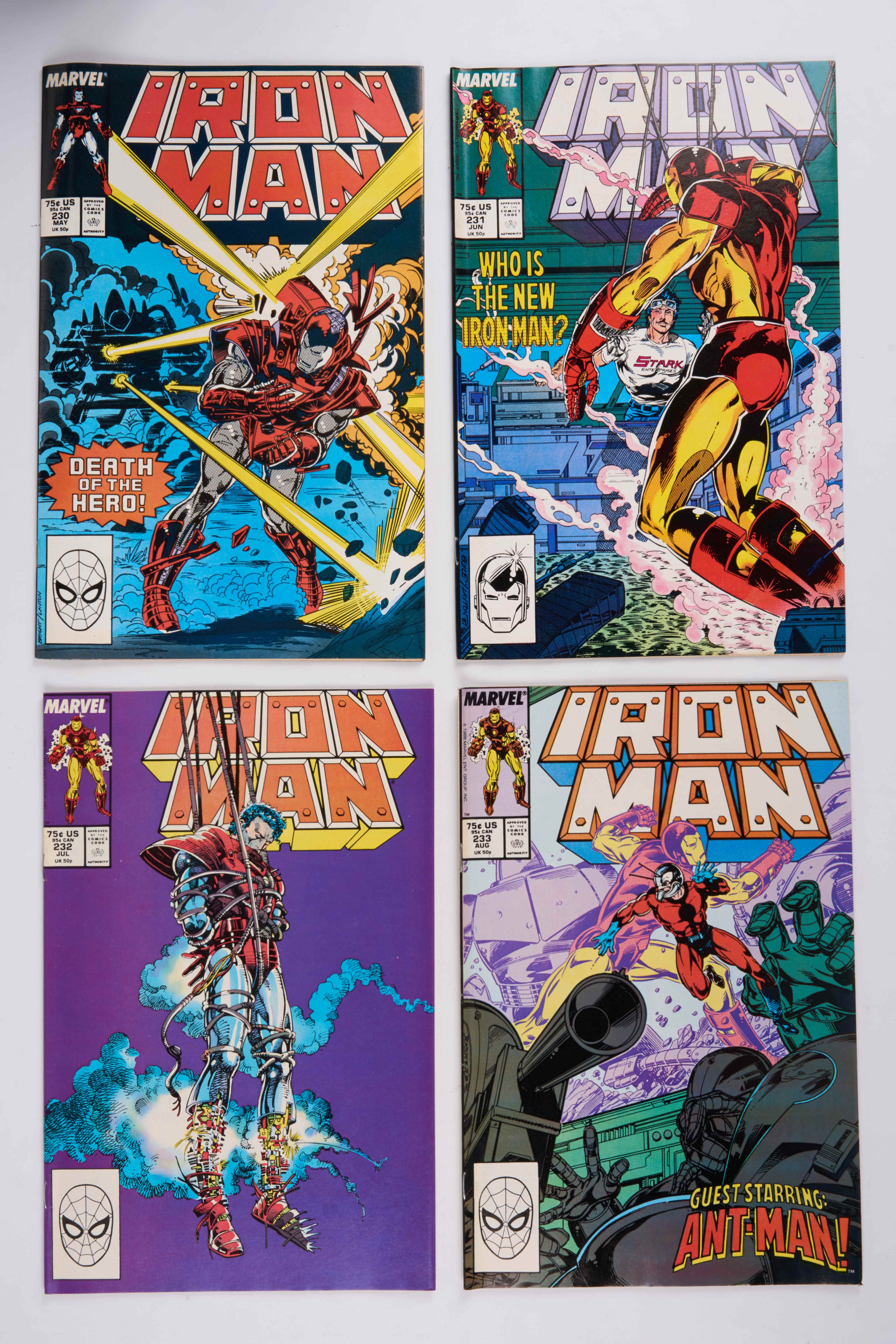 Iron Man Vol 1 Bundle (Marvel Comics, 1988-90) Bundle of 30