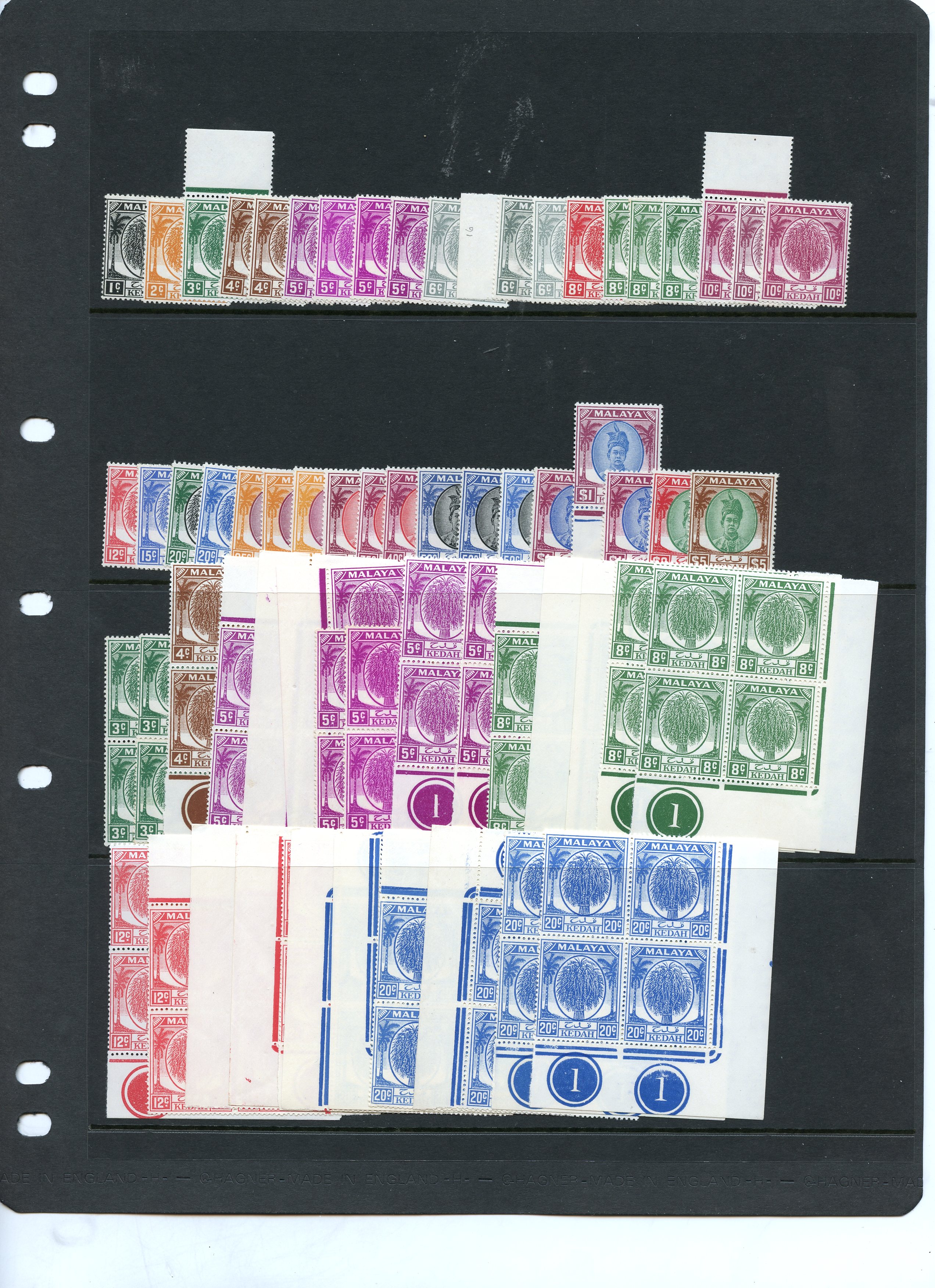 Kedah SG 76-90 collection...