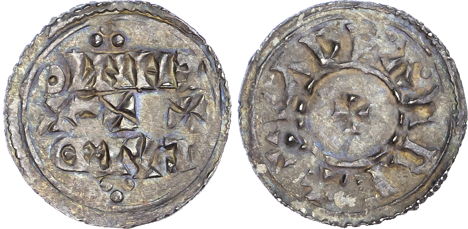 Eadgar (959-975), Penny, Two-line type, pre-reform (959-72/3).
