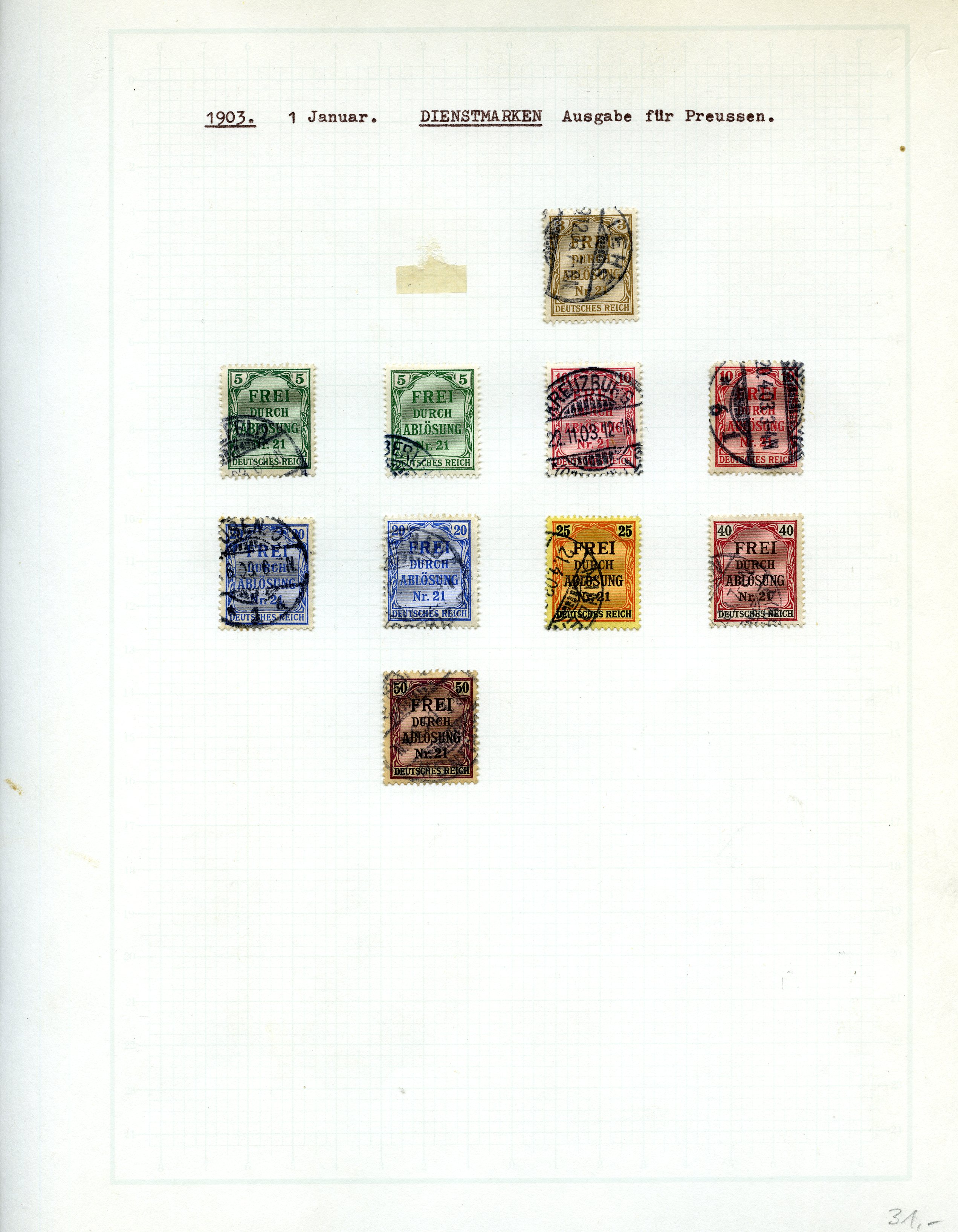 1903-1944 Officials used collection on...