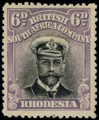 1913-7 6d Head Die I, perf 14. A very good...