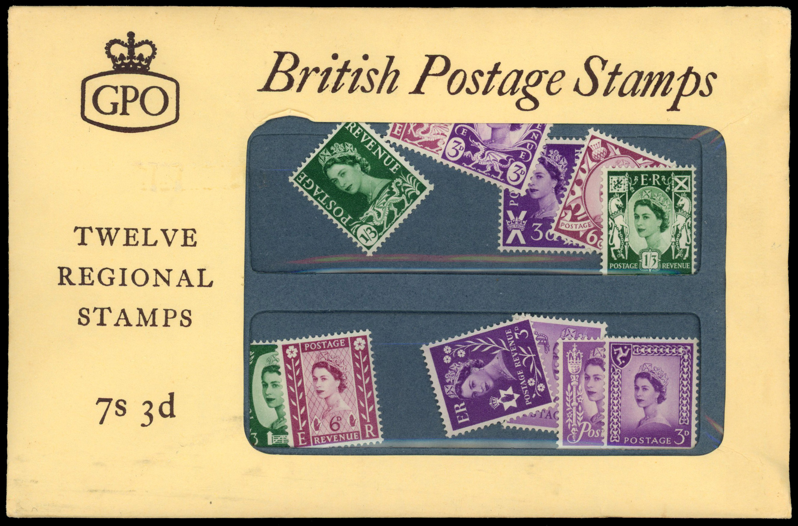 1960 7s6d and $1.20 Regional forerunner packs both containing all six regions; both sealed