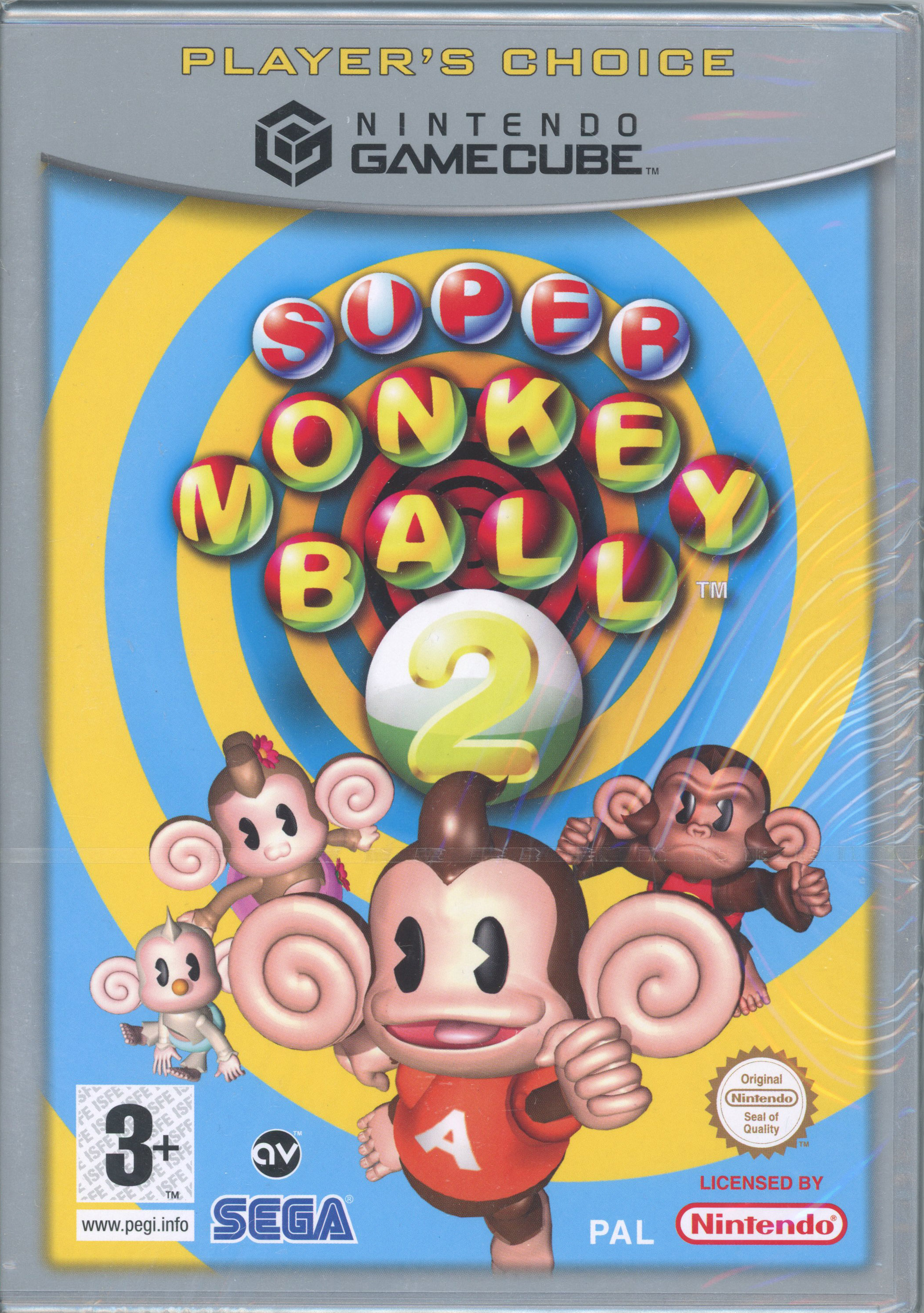 Nintendo - Super Monkey Ball 2 - Gamecube - Factory Sealed