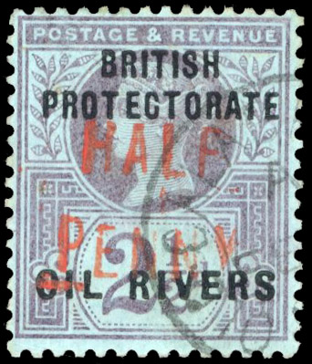 Niger Coast SG 19 used