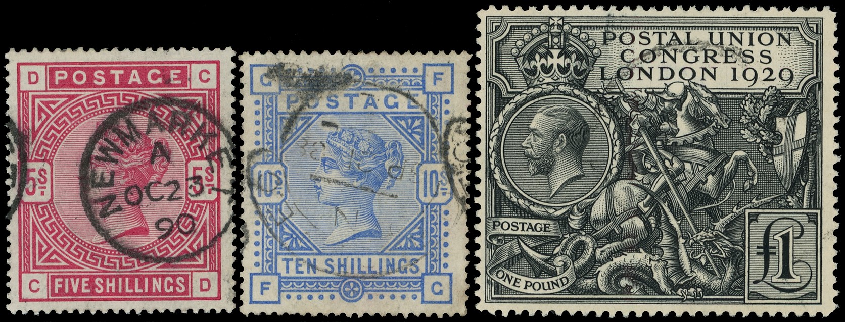 Mainly mint QEII collection in eight hingeless albums including used 1840 1d black