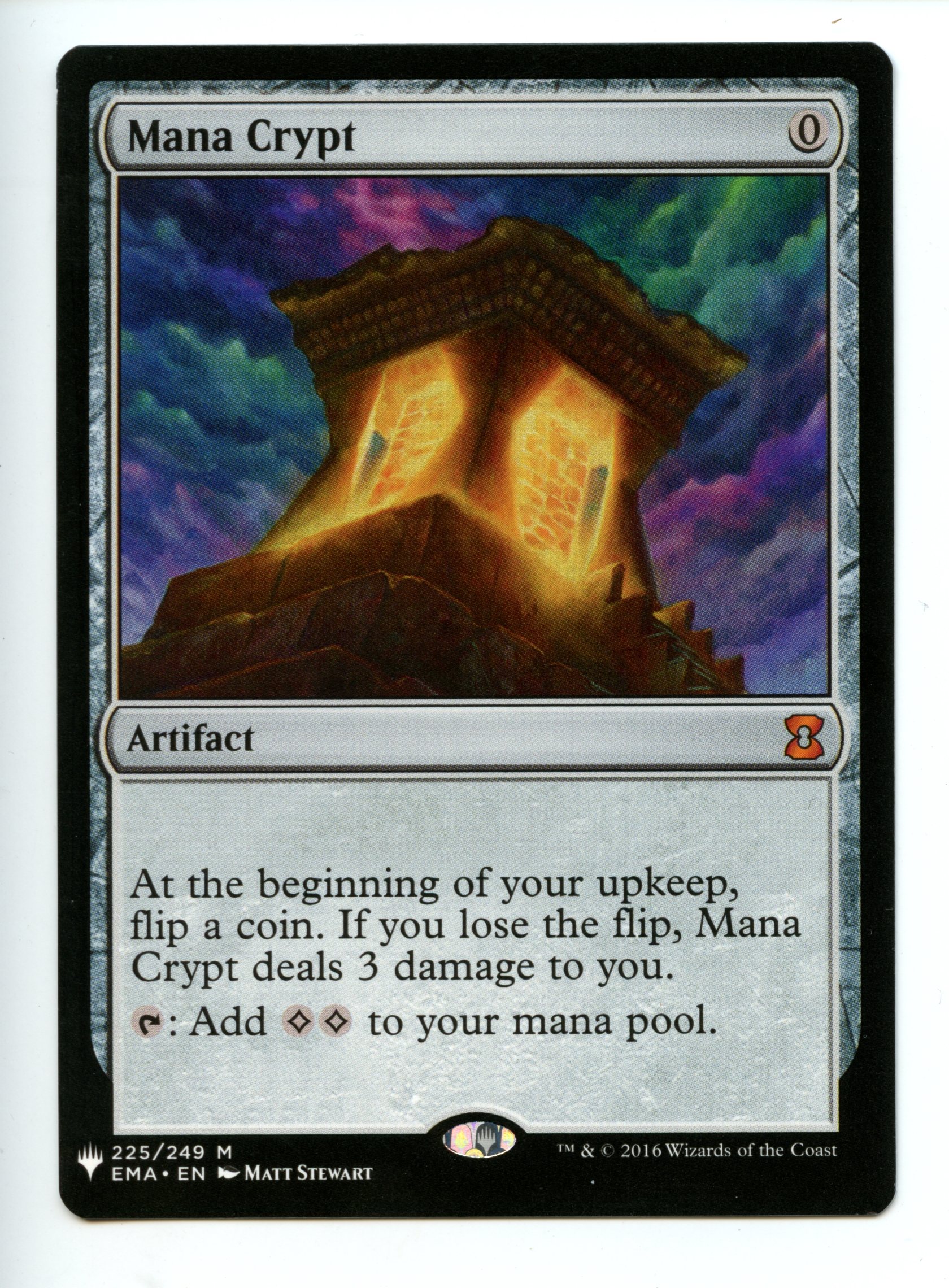 Magic the Gathering - Mana Crypt  - Mystery Booster - Near Mint