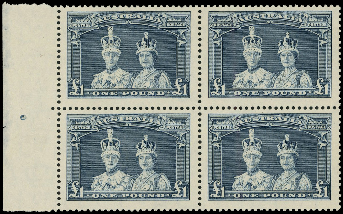 Australia SG 178a block mint