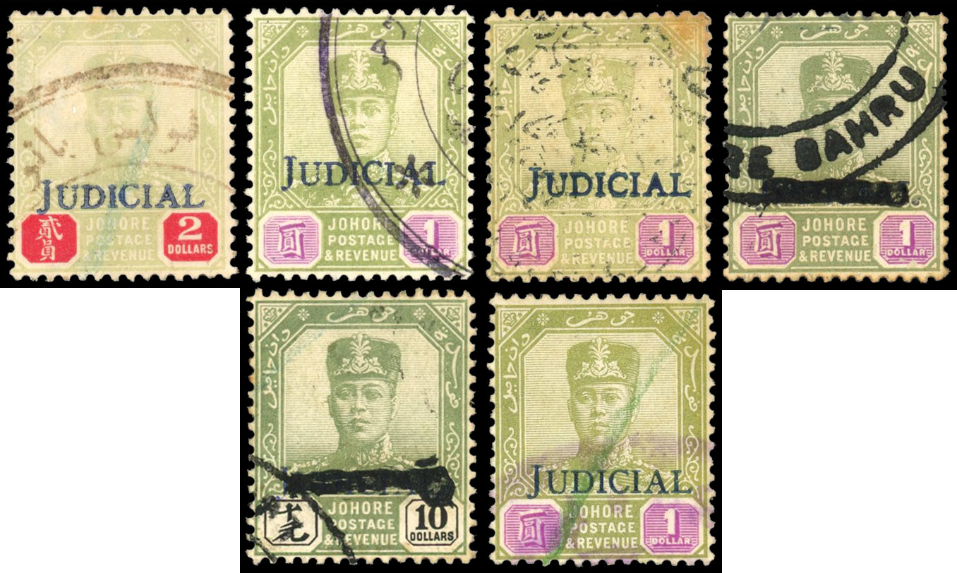 Johore Judicial 1910s-40s group used