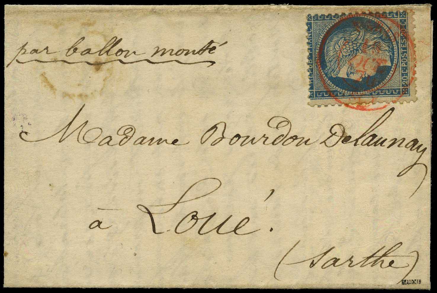 Seventeenth Balloon of the Siege: 1870...