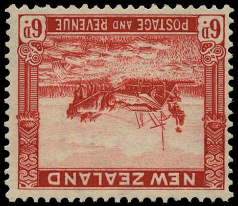 1936-42 6d scarlet perf 13½ x 14, unmounted...