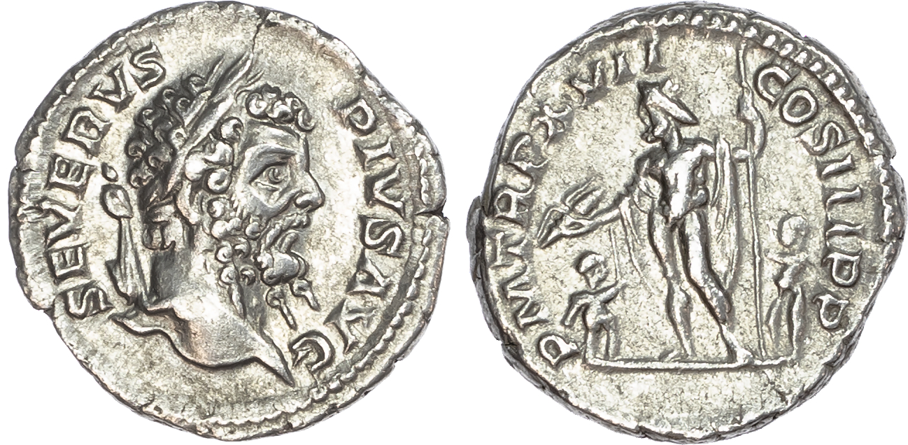 Septimius Severus (AD 193-211) AR Denarius, Rome, AD 210, 3.40g. 