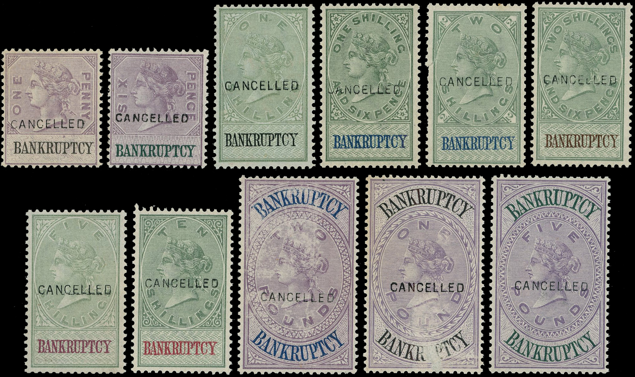 GB Bankruptcy set Opt 'CANCELLED' type 14. 