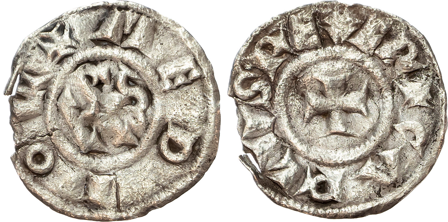 France, Carolingians, Charlemagne (768-814), silver Denier
