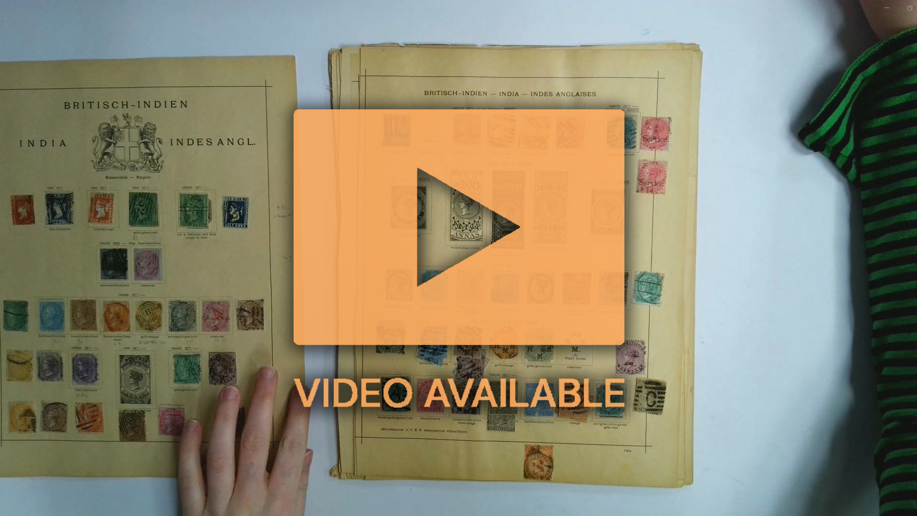 India 1854-1912 mainly used selection arranged on printed album leaves