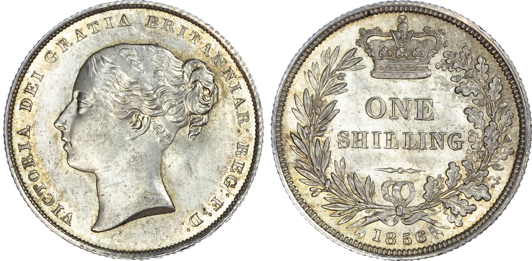 Victoria (1837-1901), Shilling, 1856