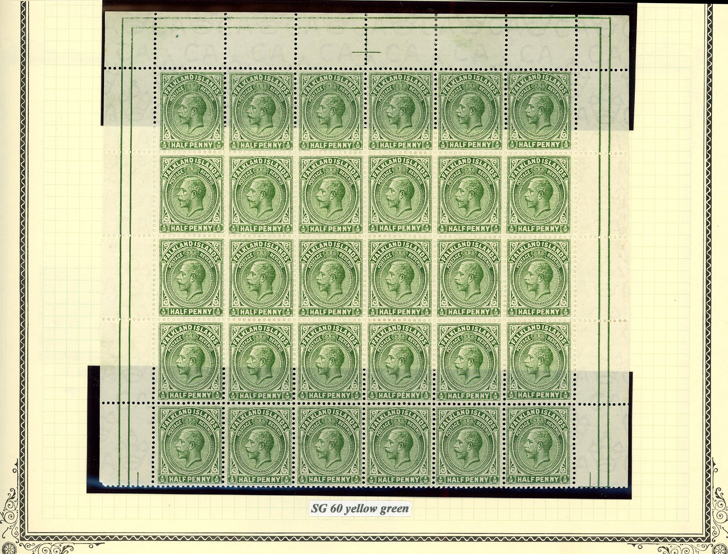 1912-20 KGV mint neatly presented on...