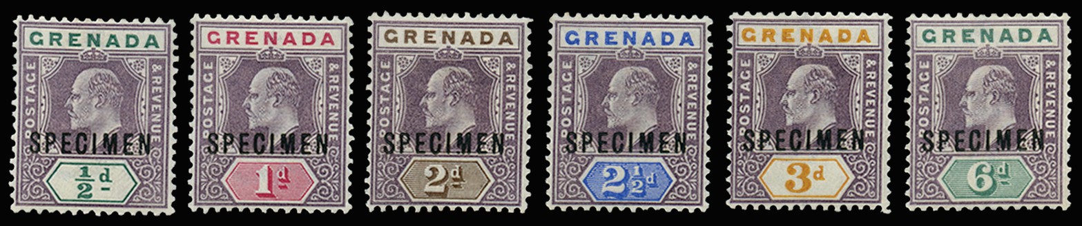 1902 Wmk CA short set of 6 to...