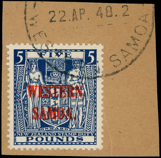 Samoa SG 194 used