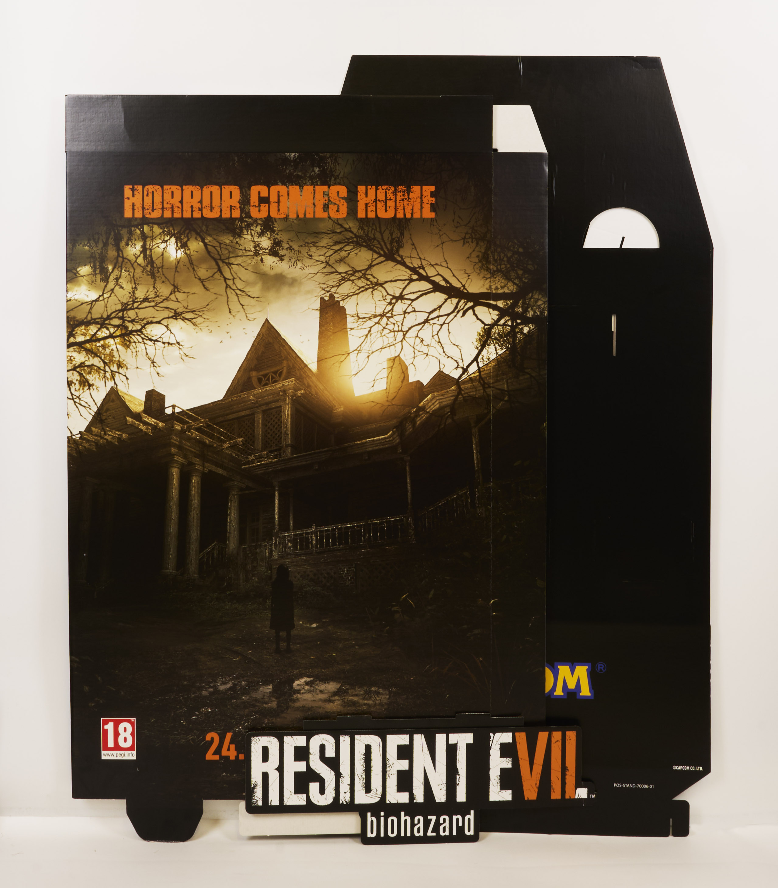 Resident Evil 7 Biohazard 3D Standee - Complete in Box 
