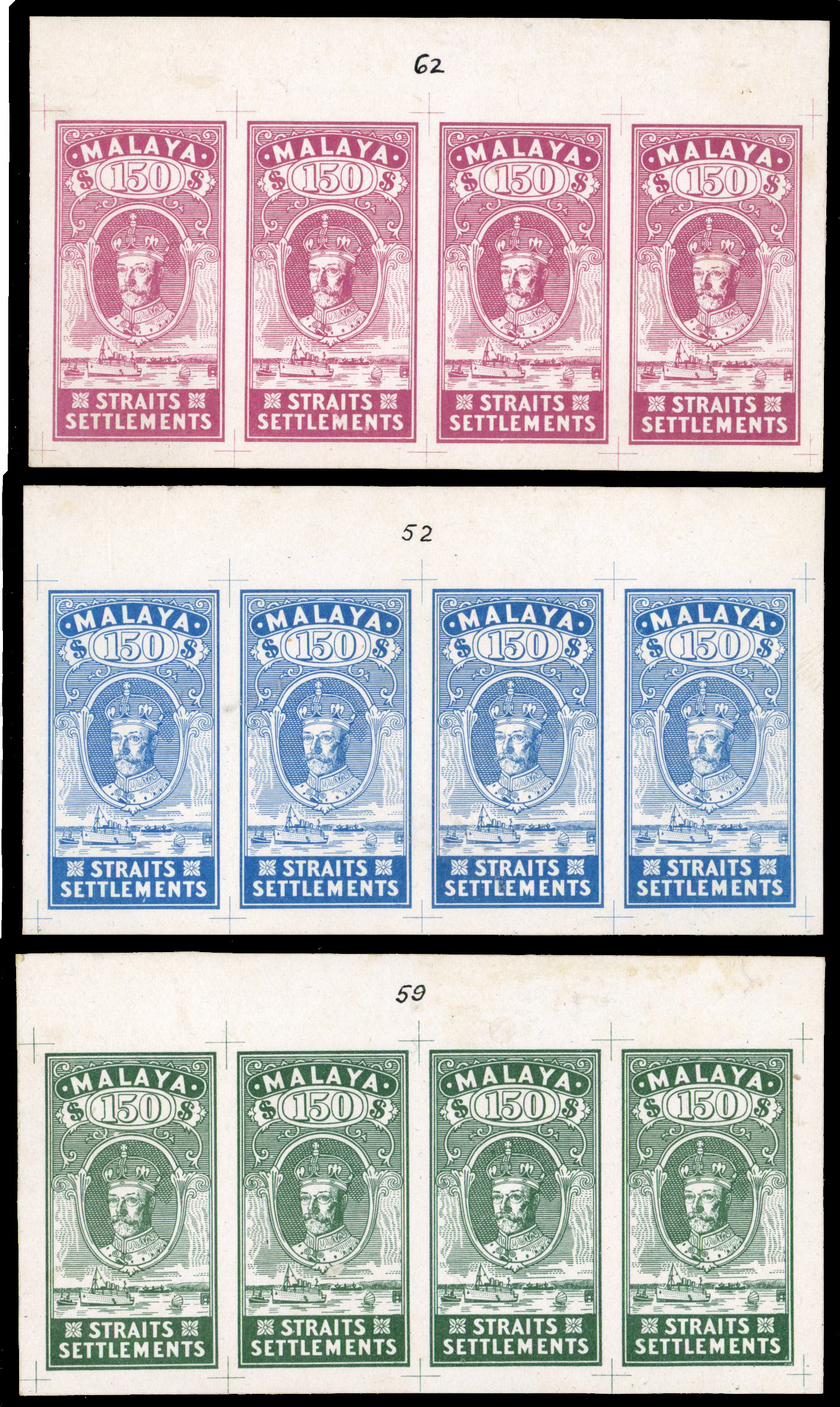 Straits Settlements 1933-34 Survey Department $150 essays