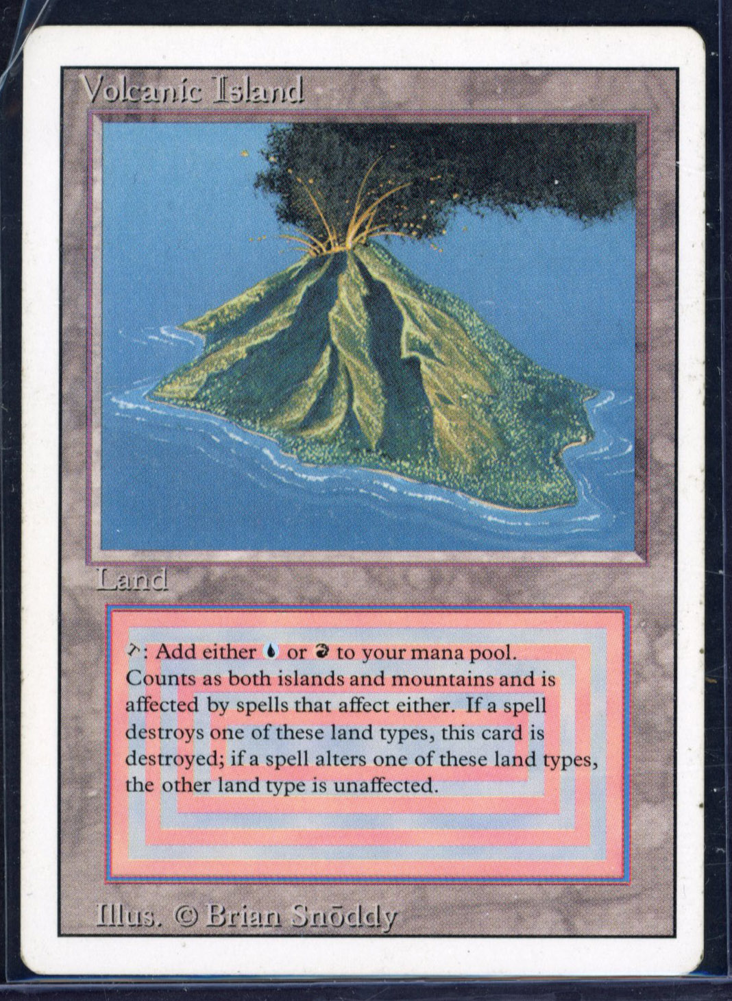Magic The Gathering - Volcanic Island - Revised - MOD Play