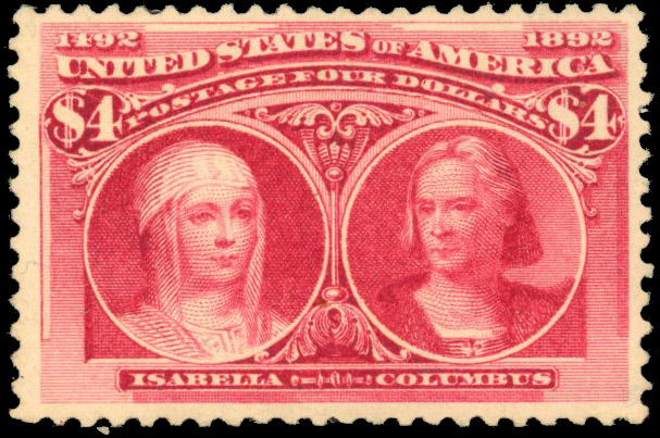 USA 1893 Columbian Exposition $4 mint