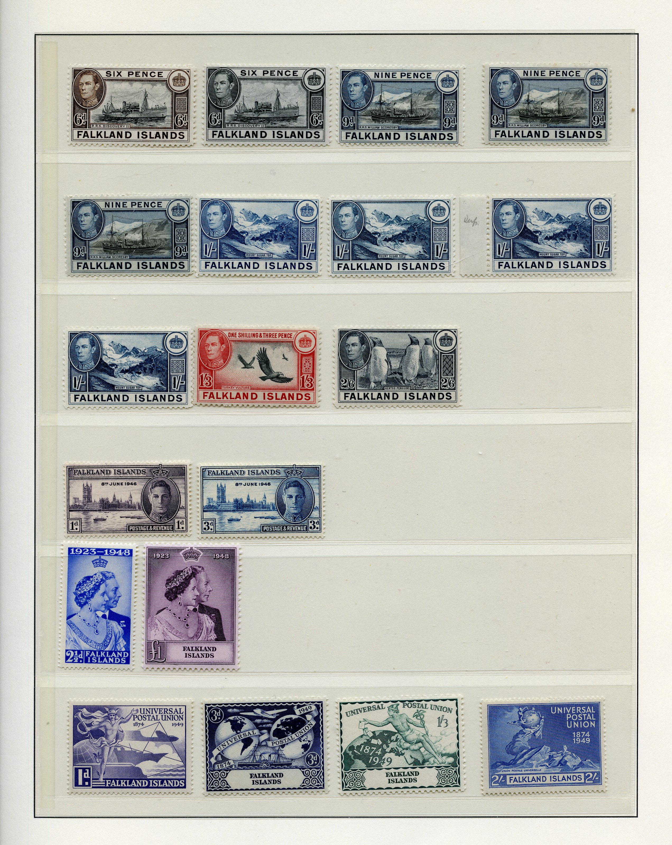 1937-50 unmounted o.g. group. 1938 set to...