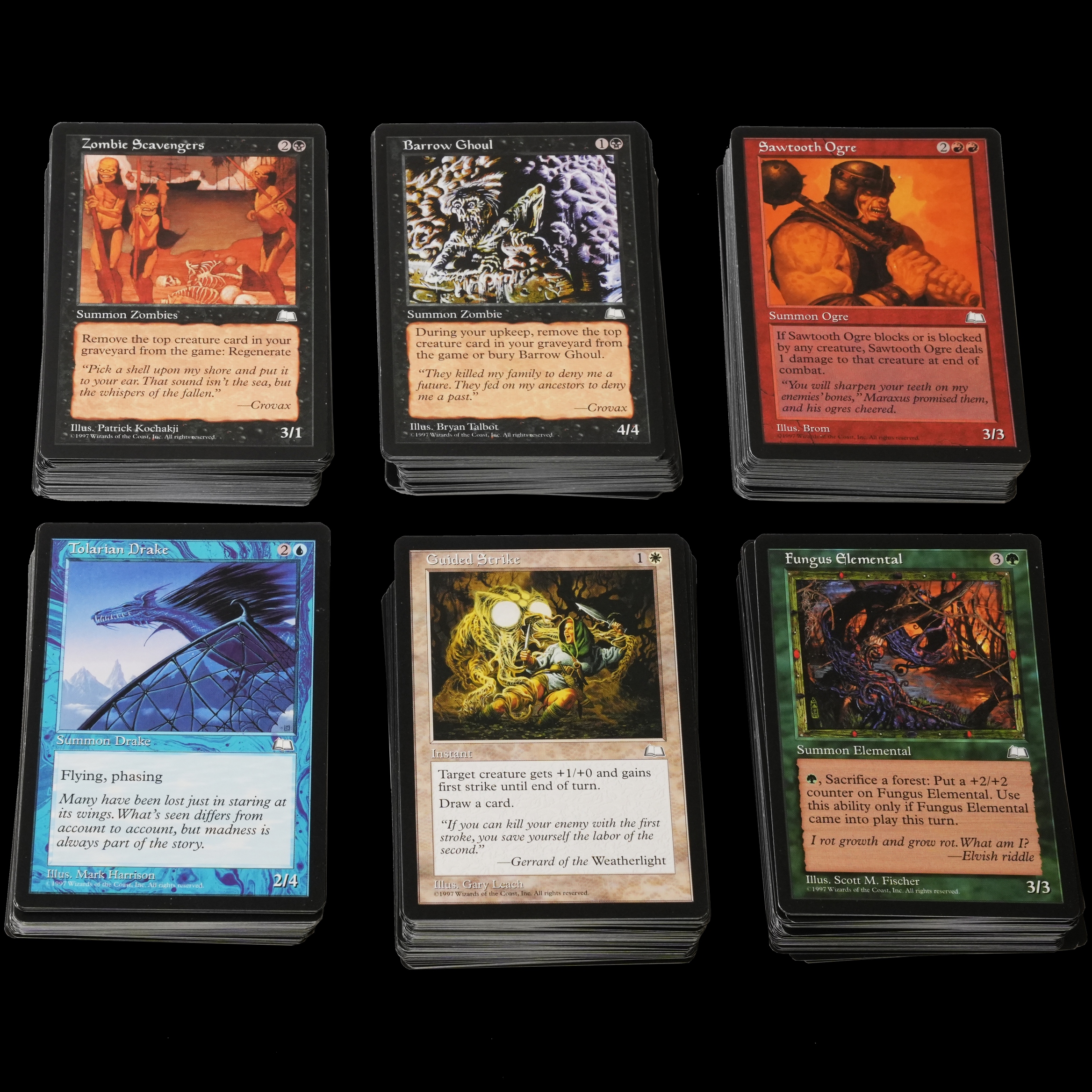 Magic The Gathering Weatherlight Collection.