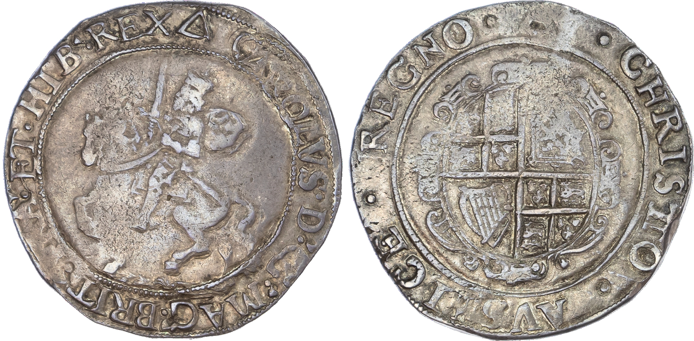 Charles I (1625 ‑1649), AR Halfcrown, 14.96gm., Tower Mint