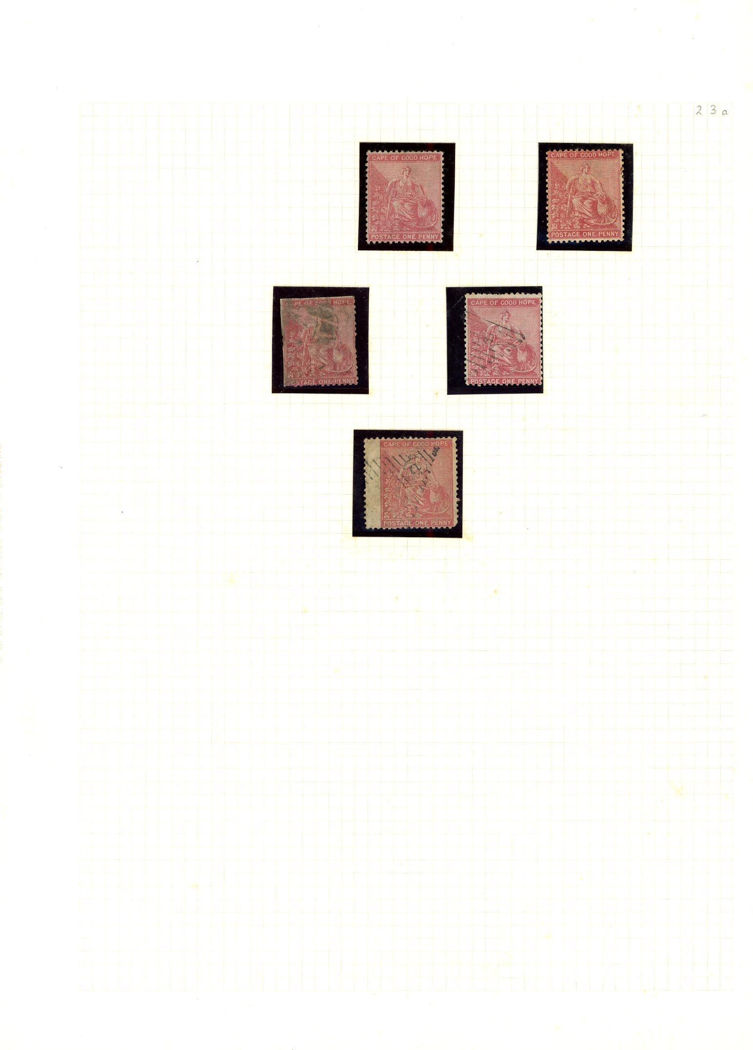 1864-1879 collection (350) on leaves, typically with one or two mint examples of the better stamps with toned gum, and...